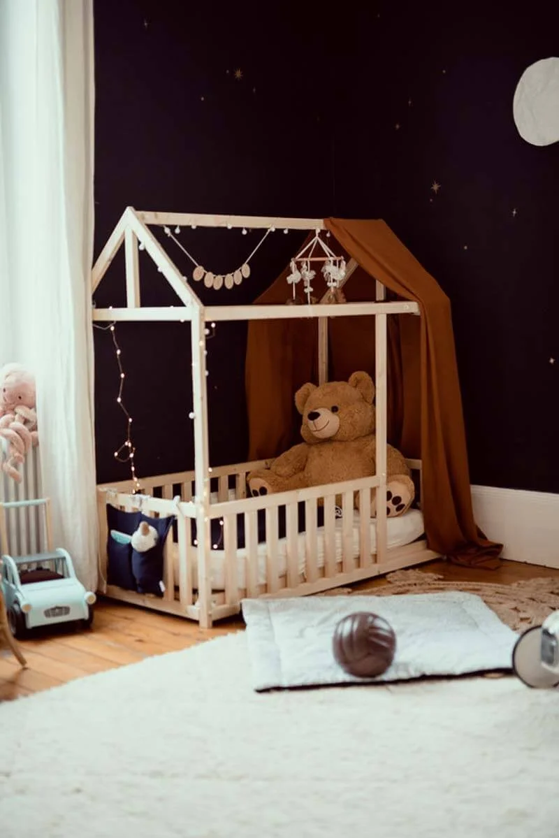 Range doudou bleu nuit