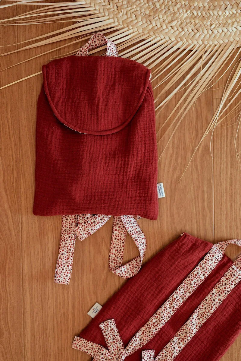 Sac à dos crèche tomette