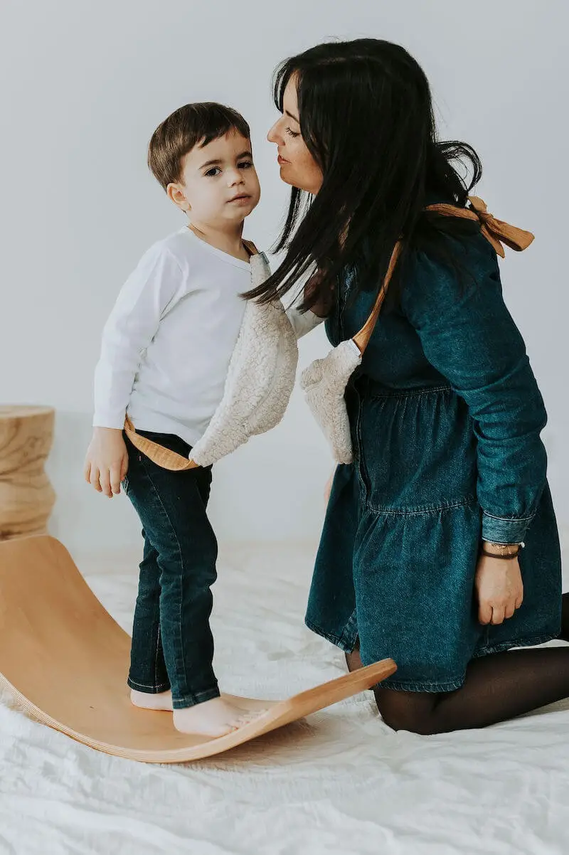 Sac banane sherpa écru